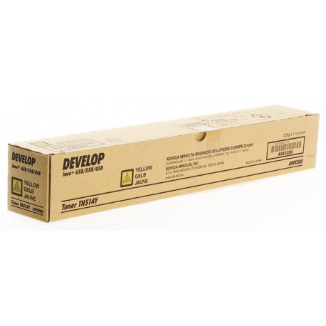 Toner Jaune Develop pour Ineo +458/+558 ... (TN-514Y) (26 000 pages)