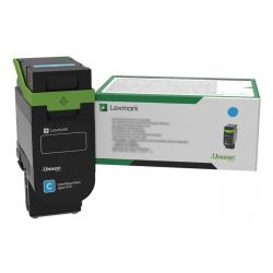 Toner Cyan Haute Capacité Lexmark pour CS531adn - CX532adwe - CX635adwe .... (8 800 pages)