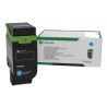Toner Cyan Haute Capacité Lexmark pour CS531adn - CX532adwe (8 800 pages)