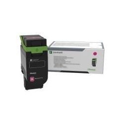 Toner Magenta Haute Capacité Lexmark pour CS531adn - CX532adwe (8 800 pages) - Standard