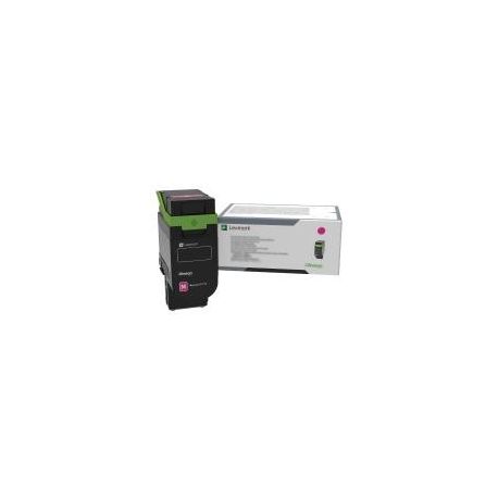 Toner Magenta Haute Capacité Lexmark pour CS531adn - CX532adwe (8 800 pages) - Standard