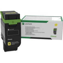 Toner Jaune Haute Capacité Lexmark pour CX635adwe - CS632dwe .... (11 700 pages) - LRP