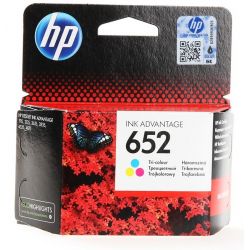 Cartouche 3 couleurs HP pour Deskjet Ink Advantage 2135,... (N°652)