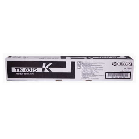 Toner noir Kyocera Mita pour TaskAlfa 2550ci (TK8315K)