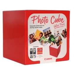 Coffret Canon  PG540 + CL541 + 40 pages papier photo (13x13cm) pour Pixma TS5150, ...(PG-540/CL-541)