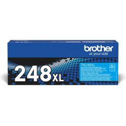Toner Cyan Haute Capacité Brother pour DCP L3560CDW/ HL L3220CWE/ MFC L83400CW ... (TN248XLC)