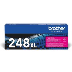 Toner Magenta Haute Capacité Brother pour DCP L3560CDW/ HL L3220CWE/ MFC L83400CW ... (TN248XLM)