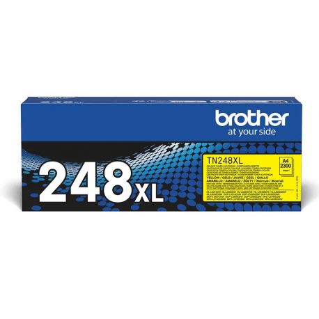 Toner Jaune Haute Capacité Brother pour DCP L3560CDW/ HL L3220CWE/ MFC L83400CW ... (TN248XLY)