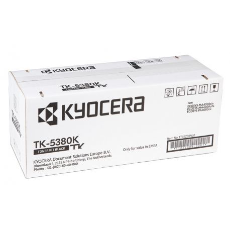 Toner Noir Kyocéra pour ECOSYS MA4000cix, PA4000cx ... (TK-5380BK)