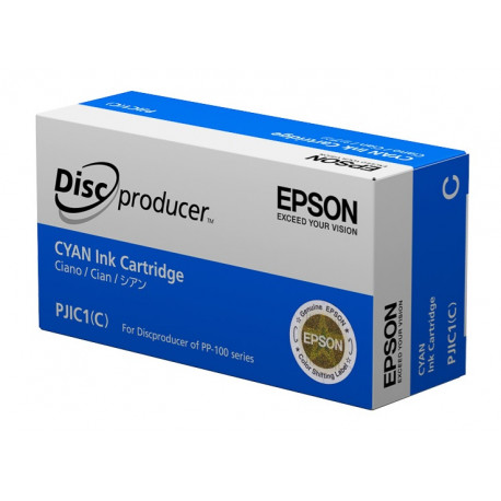 Cartouche cyan Epson pour PP-100 (PJIC7) (C13S020688)