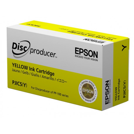 Cartouche jaune Epson pour PP-100 (PJIC7) (C13S020692)