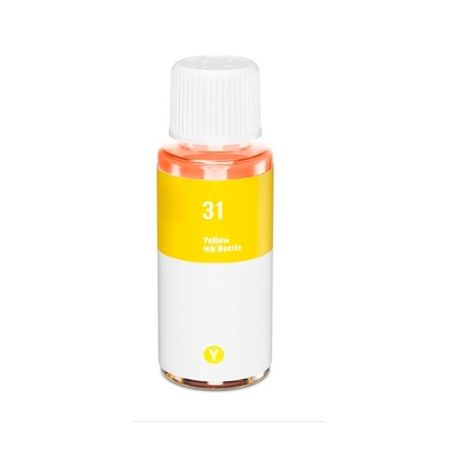 Bouteille d'encre Jaune Générique pour HP Smart TANK 555, ... (N°31)