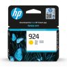 Cartouche Jet d'encre Jaune Capacité Standard HP N°924 (400 pages)