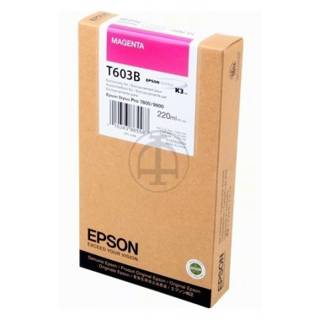 Encre pigment magenta haute capacité Epson pour SP 7800/9800