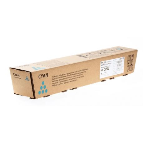 Toner Cyan Standard Ricoh pour Aficio MP C2003 / MP C2503 