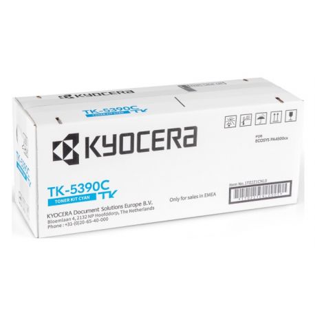 Toner Cyan Kyocéra pour ECOSYS PA4500cx ... (TK-5390C)