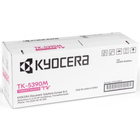 Toner Magenta Kyocéra pour ECOSYS PA4500cx ... (TK-5390M)