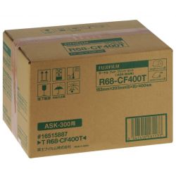 Papier Thermique FUJIFILM pour imprimante ASK-300 (R68-CF400) 15x21cm Carton de 2 x 200 tirages