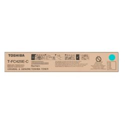 Toner Cyan Toshiba pour E-studio 2525AC / 3025AC / 2550C / 4525AC (T-FC425EC)