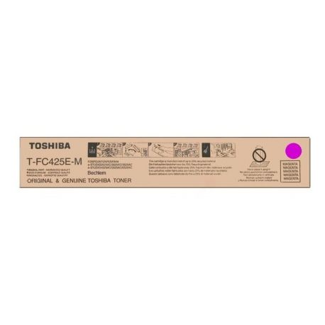 Toner Magenta Toshiba pour E-studio 2525AC / 3025AC / 2550C / 4525AC (T-FC425EM)