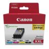 Multipack 4 encres très haute capacité (BK, C, M, Y) Canon CLI-581 XXL pour Gamme PIXMA TS8150 ...