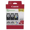 Multipack Canon (2 x PG-540/CL-541XL) pour Pixma MG2150 / MG3150...