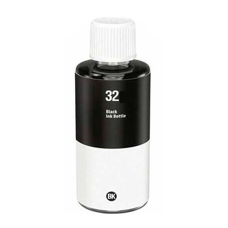 Bouteille d'encre Noir Générique pour HP Smart TANK 555, ... (N°32XL)
