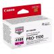 Cartouche Magenta Canon pour IMAGEPROGRAF PRO 110/ PRO 1100 GB  (PFI-4100M)