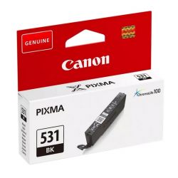 Cartouche jet d'encre Noire Canon pour CANON Ink-Jet PIXMA TS 8750 / 8751(CLI-531BK)