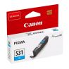 Cartouche jet d'encre Cyan Canon pour CANON Ink-Jet PIXMA TS 8750 / 8751(CLI-531C)