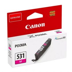 Cartouche jet d'encre Magenta Canon pour CANON Ink-Jet PIXMA TS 8750 / 8751(CLI-531M)