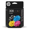 Pack de 2 cartouches noir / Couleur HP pour ENVY 6110/ 6120 ....(N°308)