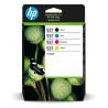 Pack 4 Cartouches Jet d'encre Capacité Standard HP N°937 pour Officejet Pro