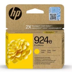 Cartouche Jet d'encre Jaune Haute Capacité HP N°924e (800 pages)