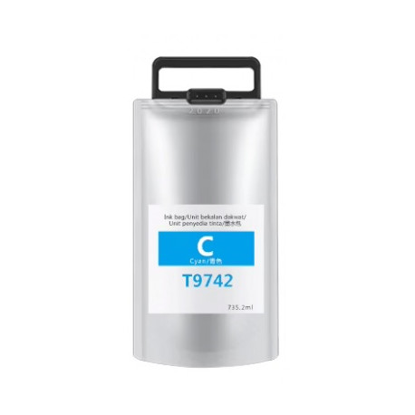 Cartouche d'encre Cyan générique (XXL) pour Epson Workforce Pro WF-C869RDTW... (T9742)
