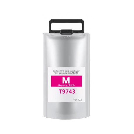 Cartouche d'encre Magenta générique (XXL) pour Epson Workforce Pro WF-C869RDTW... (T9743)