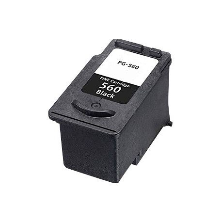 Cartouche d'encre Noir générique Haute capacité pour Canon Pixma TS5350, ... (PG-560XL)