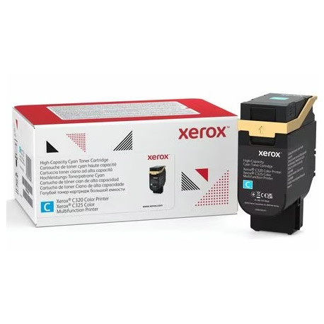 Cartouche de toner Cyan XEROX pour C320 /  C325 (1 800 pages)
