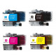 Pack économique de 4 Cartouches d'encre génériques pour Brother DCP-J1200w...