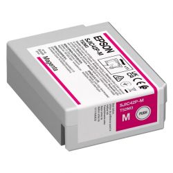Cartouche d'encre Magenta Epson pour ColorWorks C4000e, ... (SJIC42P-M)