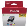 Pack d'encre 3 couleurs Canon pour Pixma ip3600 / mp540...CLI-521CMY