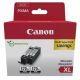 Pack 2 Cartouches d'Encre Noire (PGI-570PGBK XL) Haute capacité pour Canon Pixma MG 5750 / MG 6850...