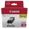 Pack 2 Cartouches d'Encre Noire (PGI-570PGBK XL) Haute capacité pour Canon Pixma MG 5750 / MG 6850...