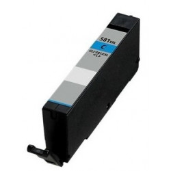 Cartouche d'encre Cyan générique très haute capacité  pour Gamme PIXMA TS8150 ...(CLI-581PB XXL)