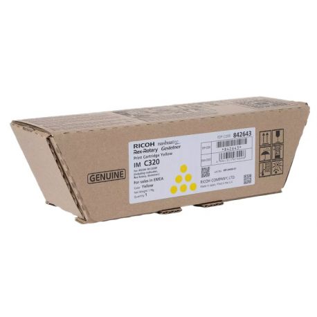 Cartouche Toner Jaune Ricoh pour IM C320F