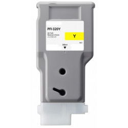 Cartouche d'encre générique Jaune pour Canon pour Image Prograf TM200 - TM300 ... (PFI320Y)