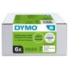 6 x 1000 Etiquettes Multi-usage LW adhesives Dymo 57mm x 32 mm (S0722540) (11354)