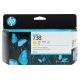 Cartouche d'encre Jaune HP pour Designjet  T850 / T950 ... (N°738)