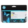 Cartouche d'encre Jaune HP pour Designjet  T850 / T950 ... (N°738)
