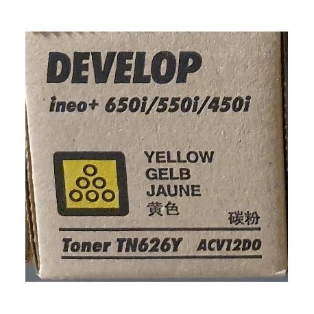 Toner Jaune Develop pour Ineo Plus 450i /550i/ 650i, ... (TN326Y)